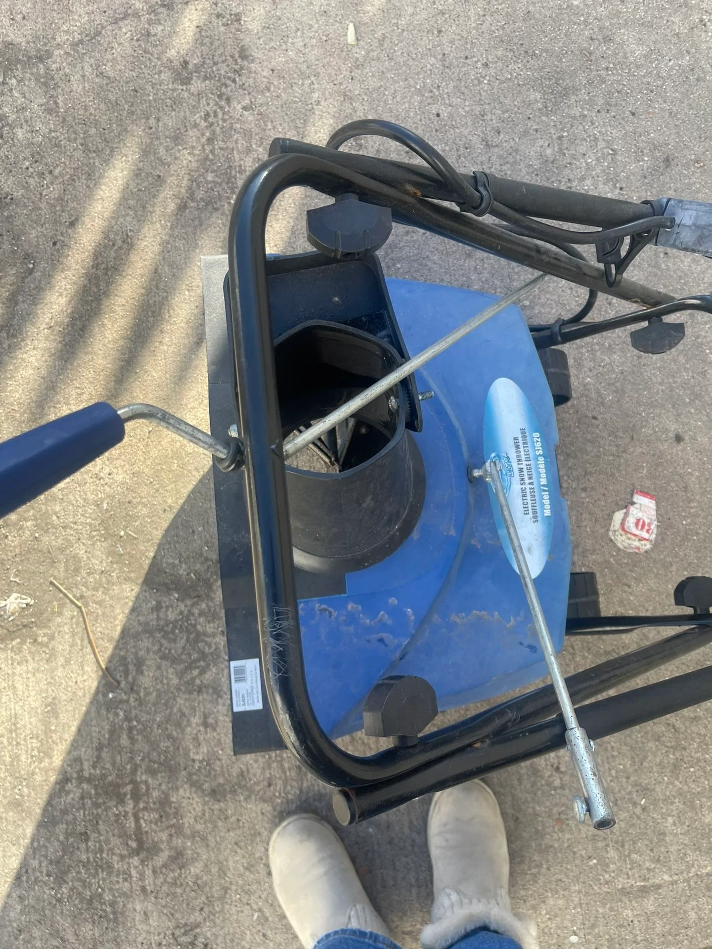 Electric Snow Blower image indicator(4)