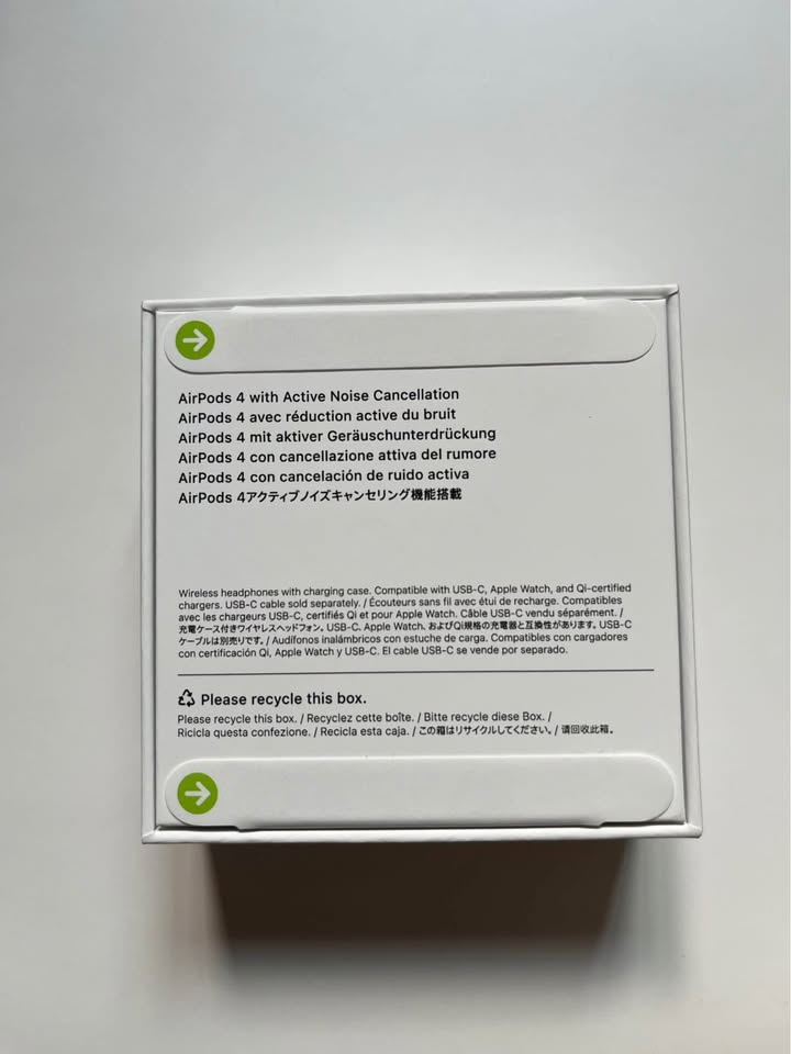 Unopened AirPods 4 with Active Noise Cancellation - photo 2