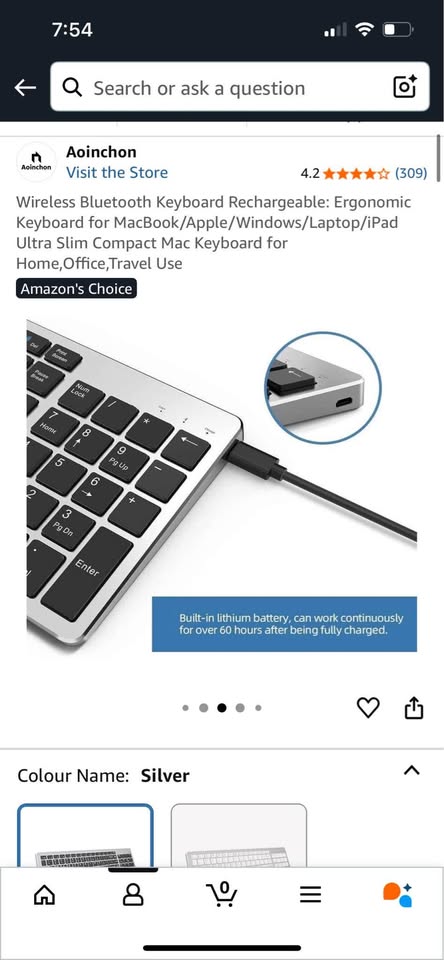 Wireless Bluetooth Keyboard - photo 3