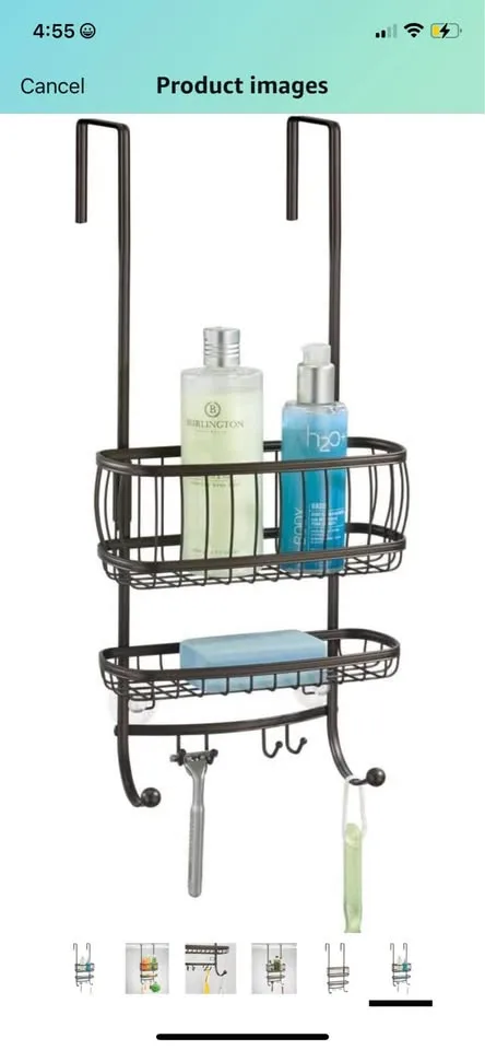 Bathroom caddy image indicator(2)