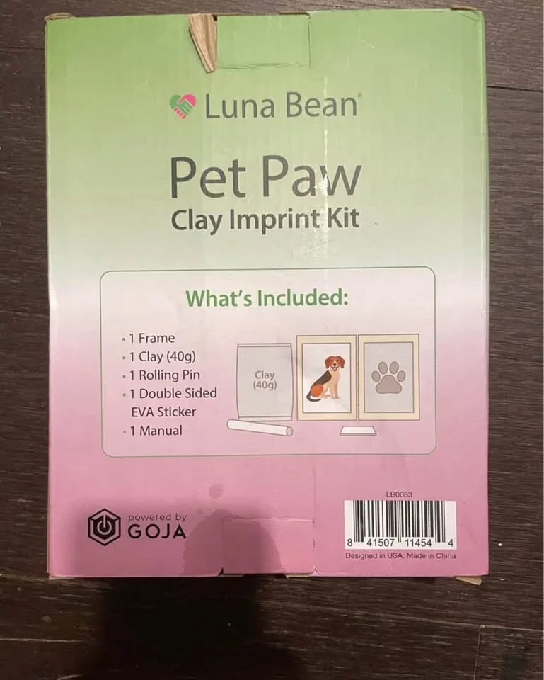 Pet Paw Clay Imprint Kit – NEW! 🐾 image indicator(2)