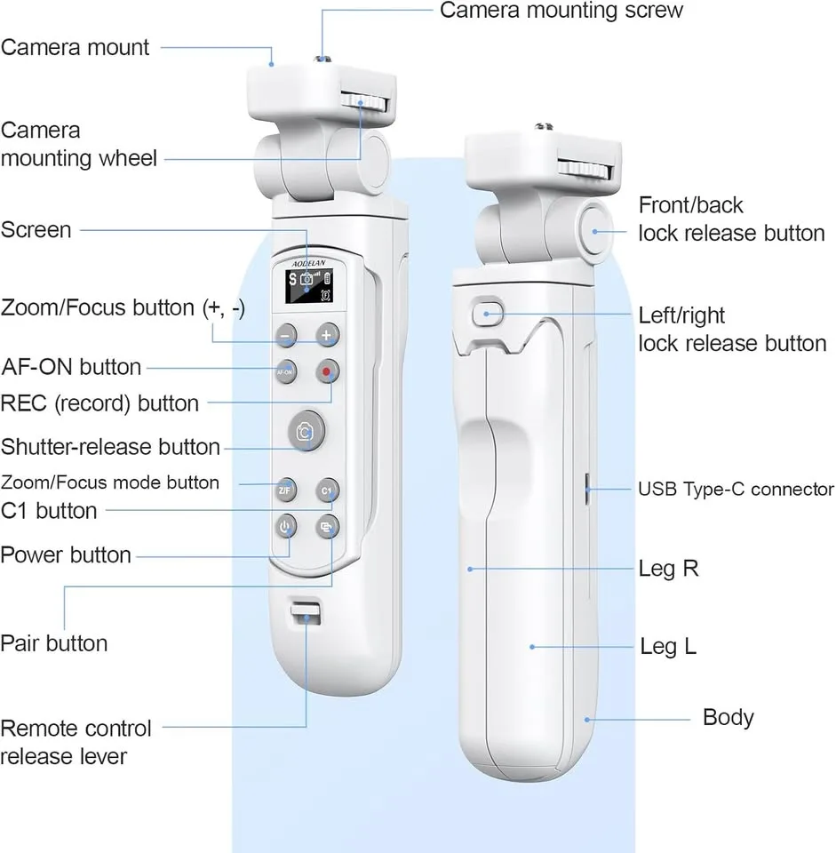 Sony Camera Tripod with Wireless Remote image indicator(6)
