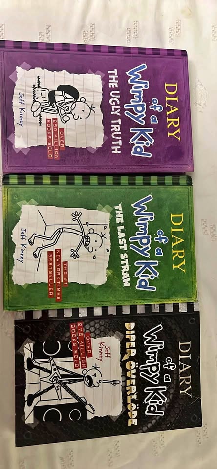 Diary of a Wimpy Kid x 3