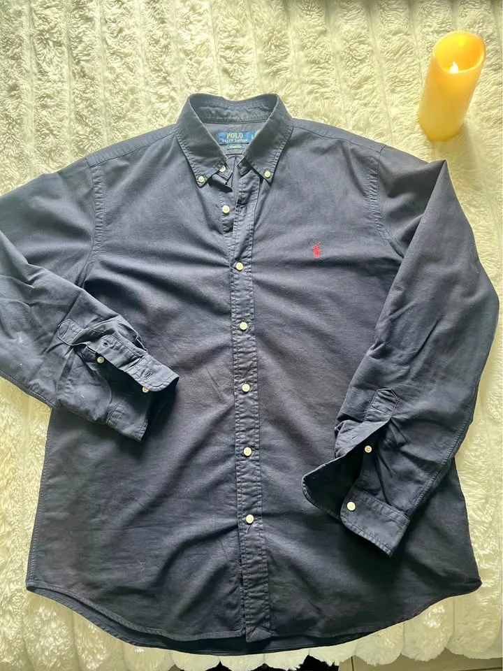 Polo blue navy - men -size L thumbnail