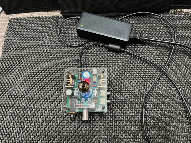 Indeed Headphone Hybrid Tube Amp With 3 Tubes, AS-IS Need Work image indicator(10)