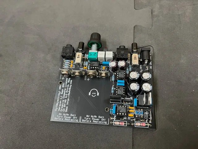 JDS Objective 2 (O2) Headphone Amp V1.1 Kit Assembled image indicator(4)