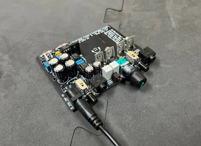 JDS Objective 2 (O2) Headphone Amp V1.1 Kit Assembled image indicator(7)