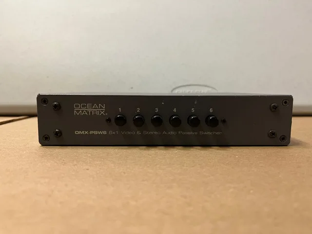 Ocean Matrix OMX-PSW6 AV Switch thumbnail