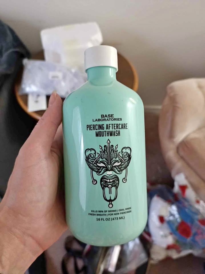Mouthwash for Piercings