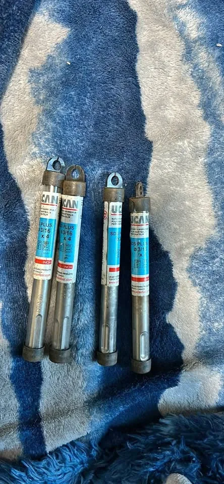 3/16in x 4in Rotary Hammer Drill Bit