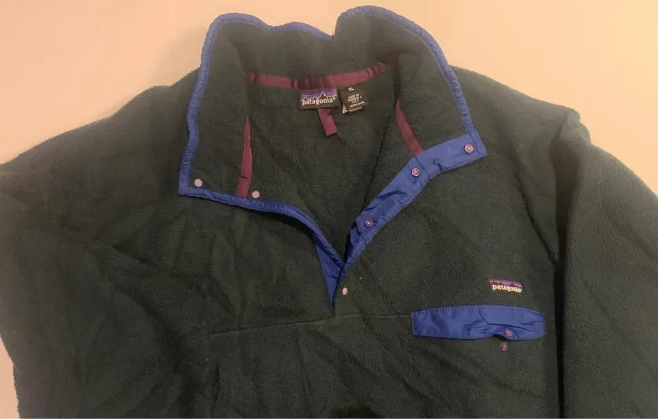 Patagonia Synchilla Snap T sweater/Pullover 90’s image indicator(2)