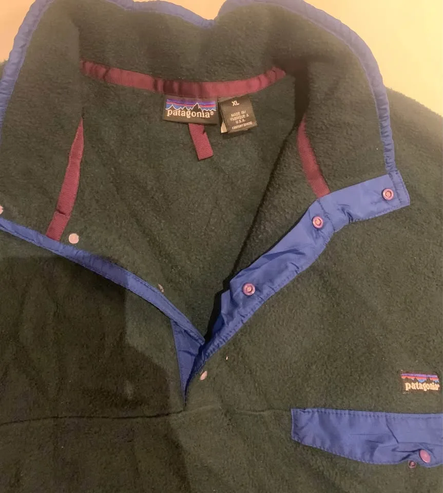 Patagonia Synchilla Snap T sweater/Pullover 90’s image indicator(3)