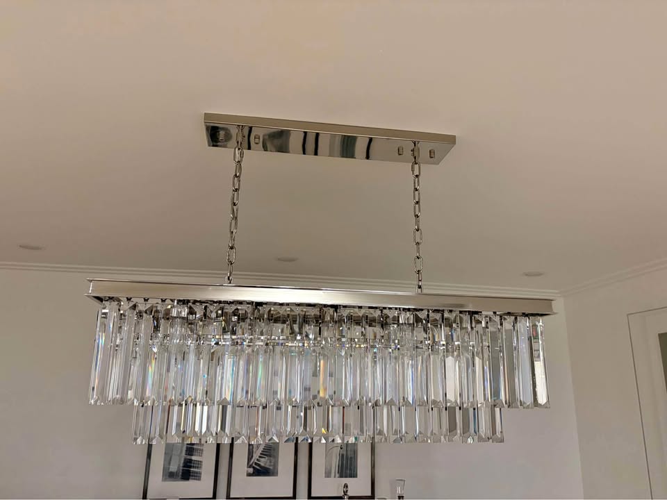 Crystal Light Fixture