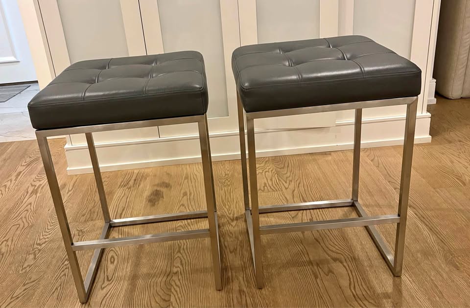 Leather Bar Stools