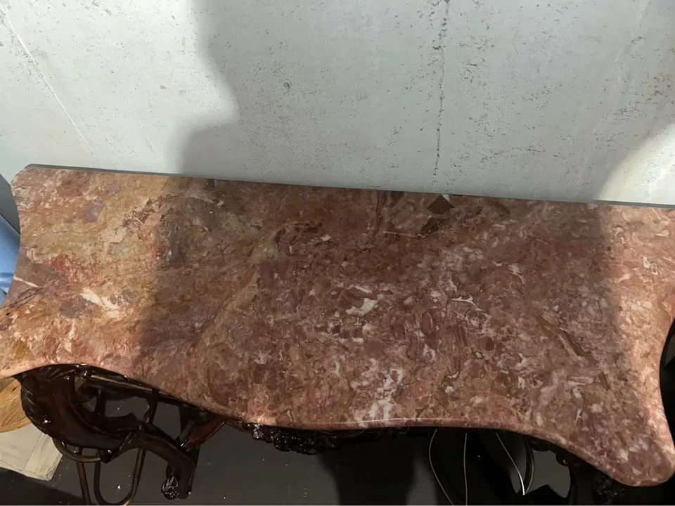 Vintage marble entryway table image indicator(2)