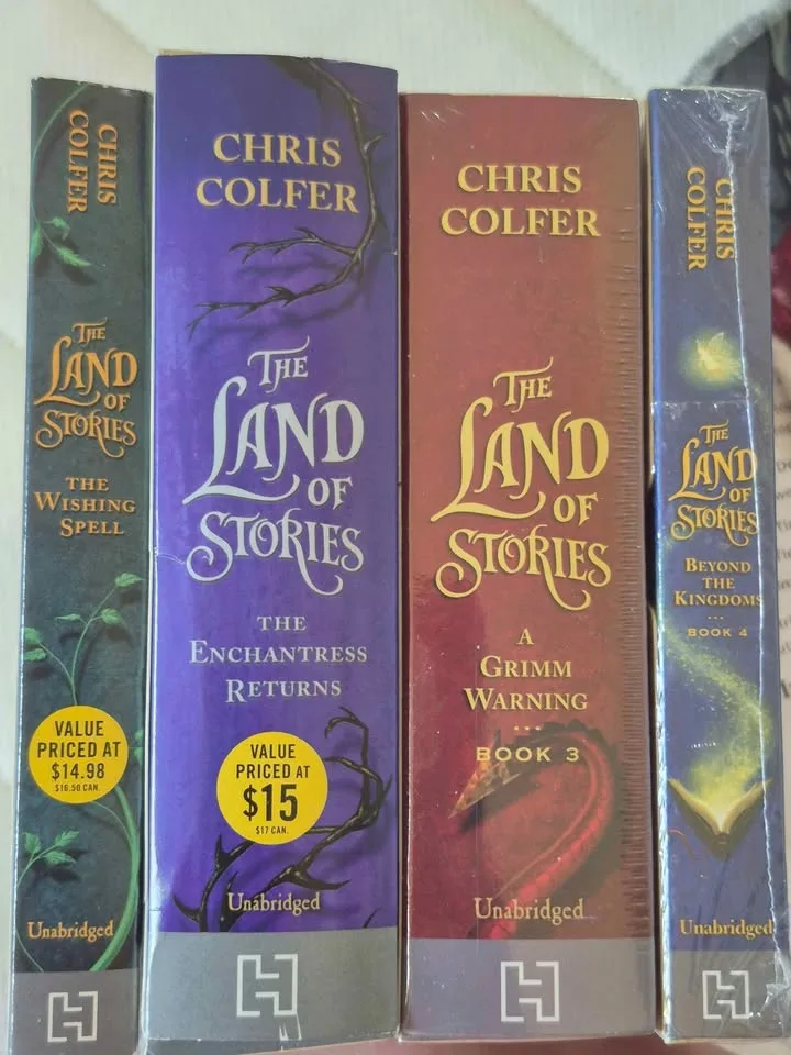 Land of Stories audio books 1-4 image indicator(5)