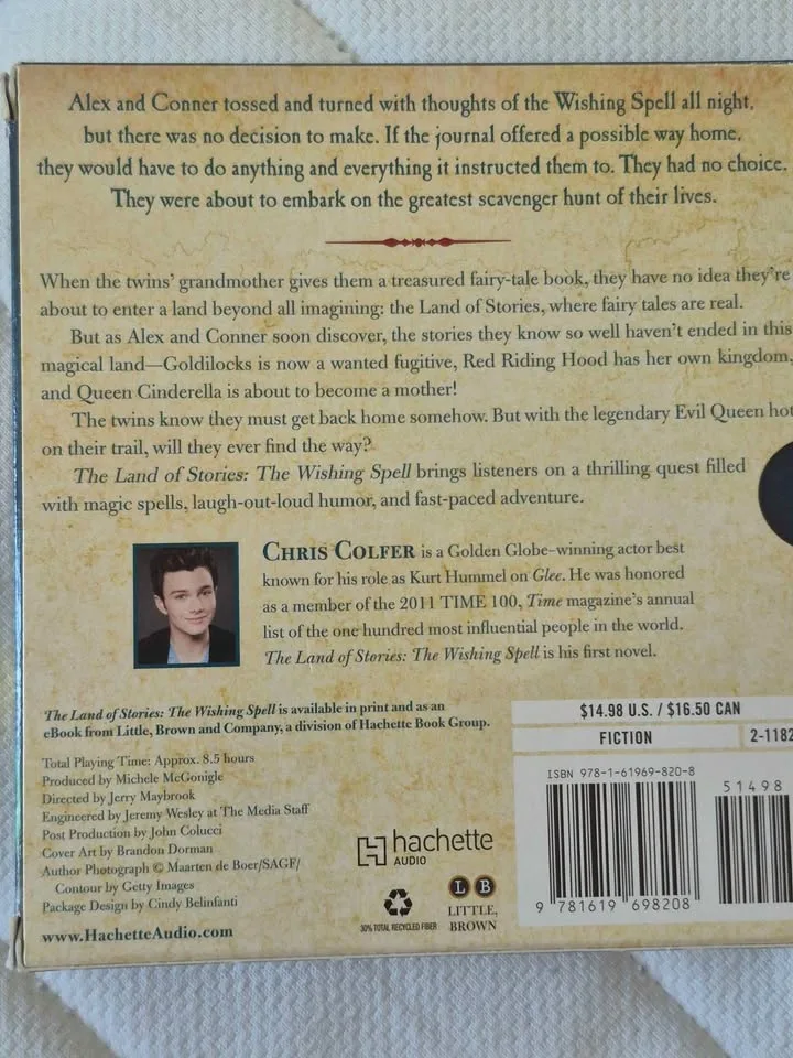 Land of Stories audio books 1-4 image indicator(6)