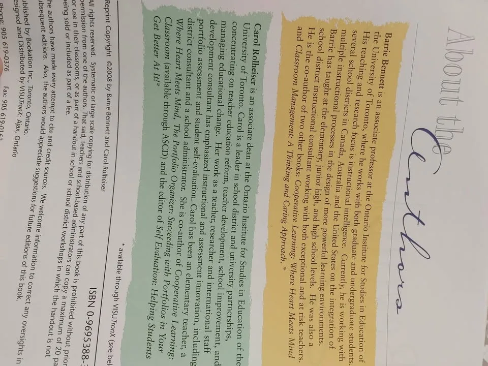 Barrie Bennet Books for Educators 🧡 image indicator(4)