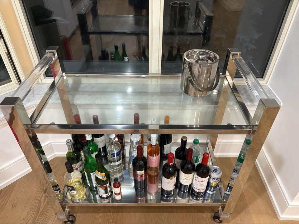 Chrome Bar Cart - photo 2