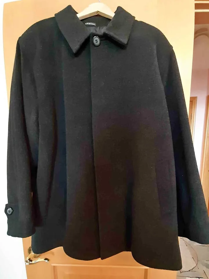 NEW European Kristall Black Winter Jacket XXL thumbnail