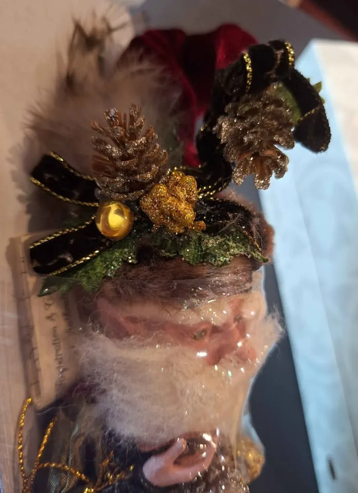 Mark Roberts FAIRY Holly & Pine Fairy Sm Christmas Holiday image indicator(5)