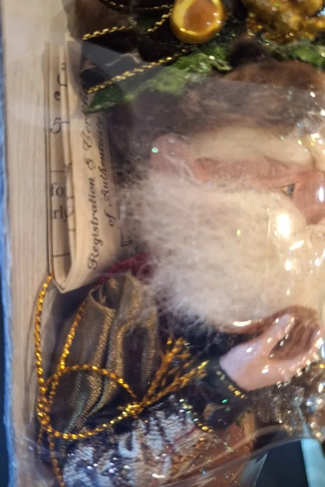 Mark Roberts FAIRY Holly & Pine Fairy Sm Christmas Holiday image indicator(6)