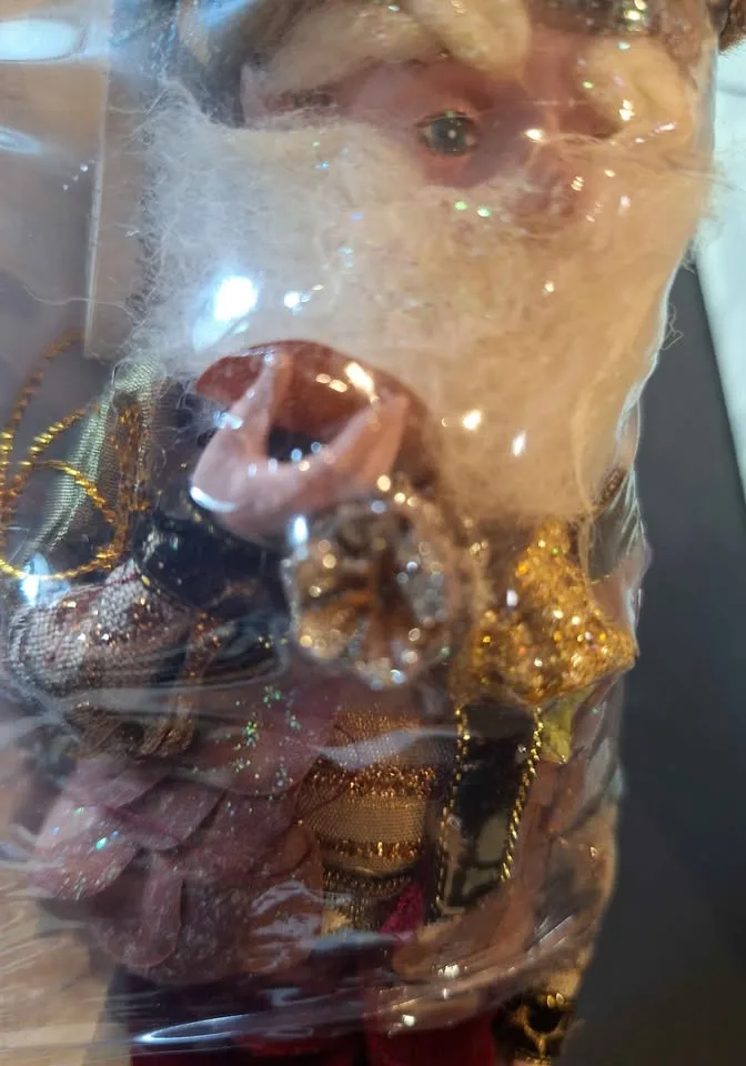 Mark Roberts FAIRY Holly & Pine Fairy Sm Christmas Holiday image indicator(7)