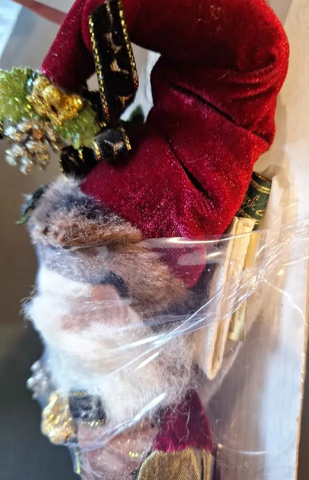 Mark Roberts FAIRY Holly & Pine Fairy Sm Christmas Holiday image indicator(8)