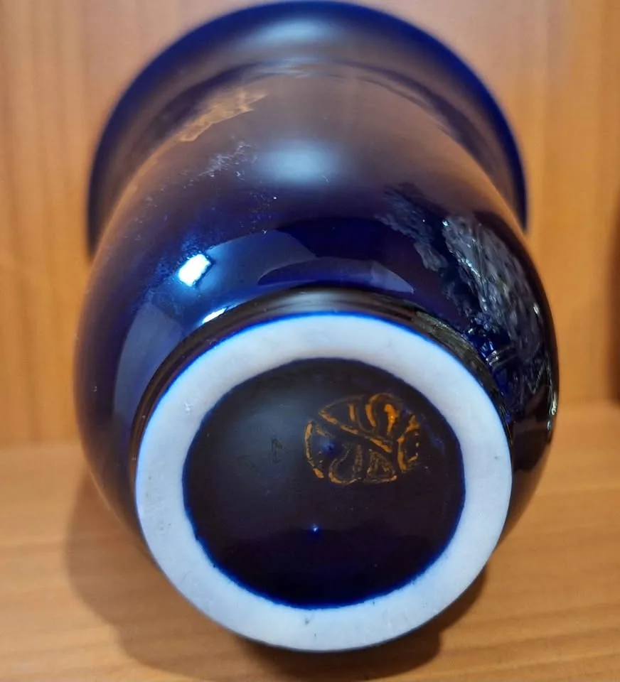 Russian? Soviet? Vintage cobalt vase image indicator(5)