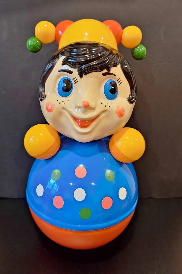 Clown Roly Poly Toy (Nevalyashka) Неваляшка thumbnail