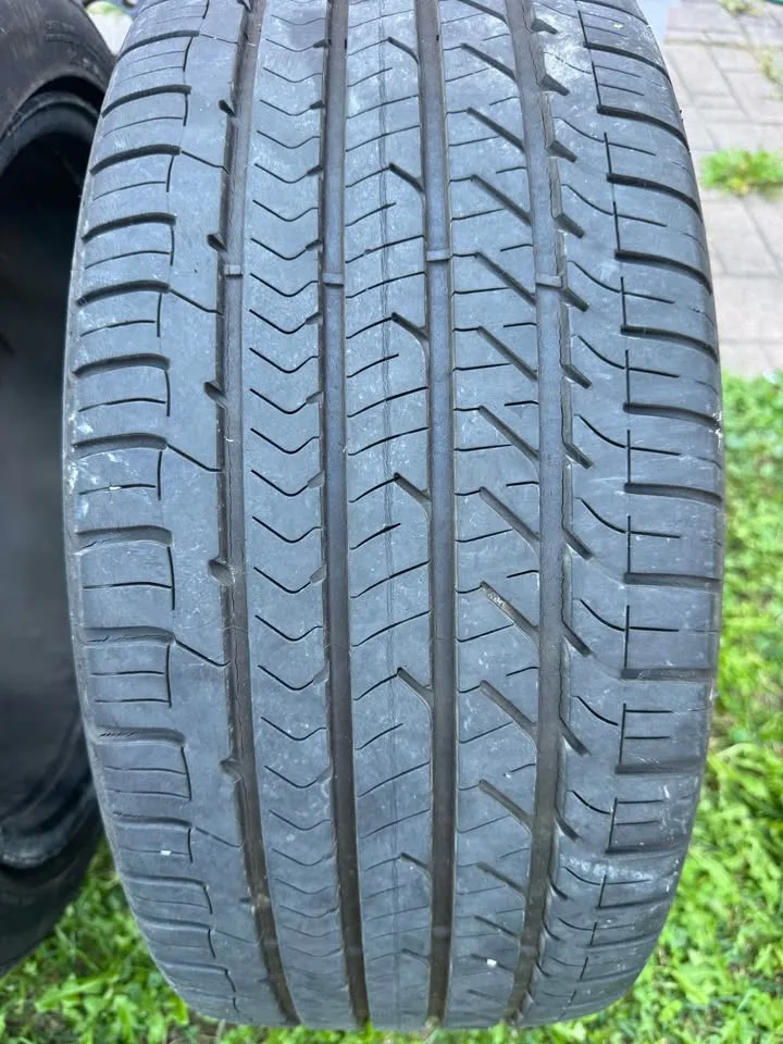 19 inch Rims with tires, 255/40/19new tires. 5x100 image indicator(2)