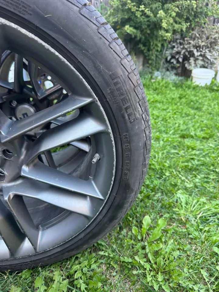 19 inch Rims with tires, 255/40/19new tires. 5x100 image indicator(4)