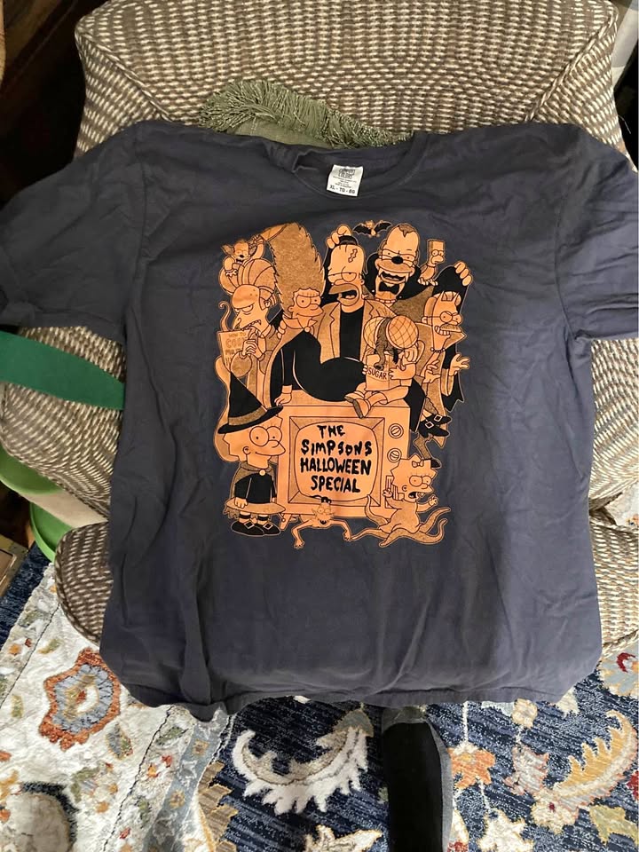 The Simpsons XL treehouse of horror shirt
