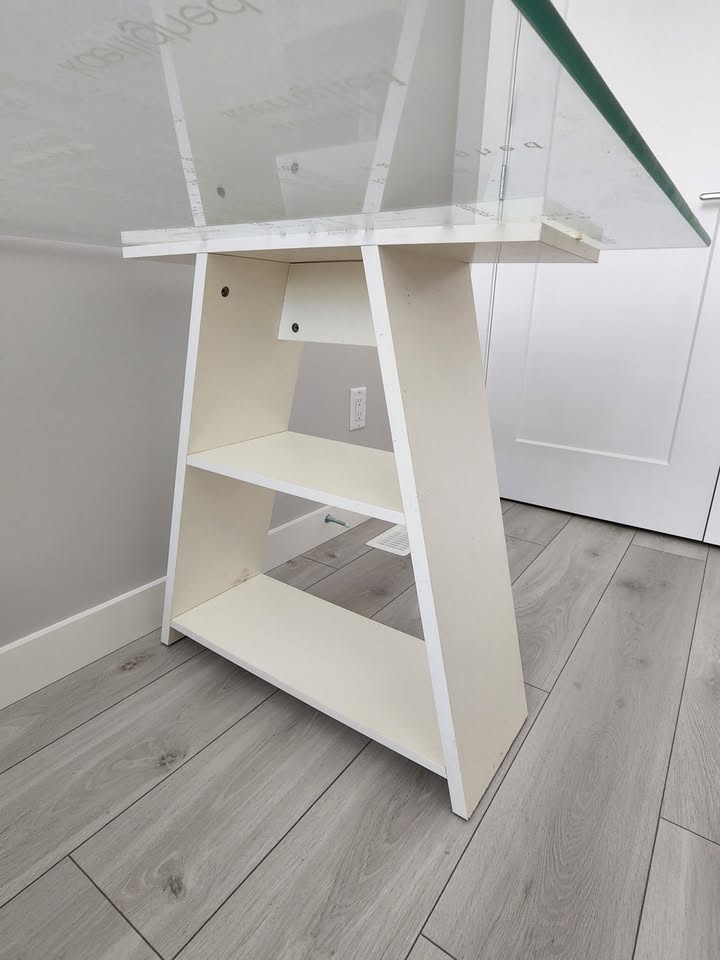 Glass Top Desk - photo 3