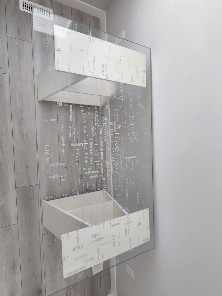Glass Top Desk - photo 5
