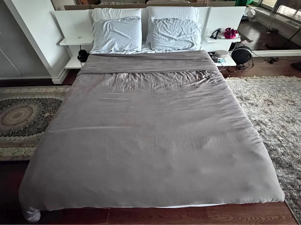 Crate and Barrel Queen Size Bed + Endy Mattress thumbnail