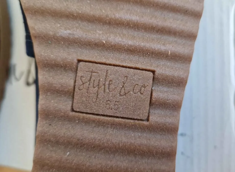 Navy slip on shoes 6.5 image indicator(3)