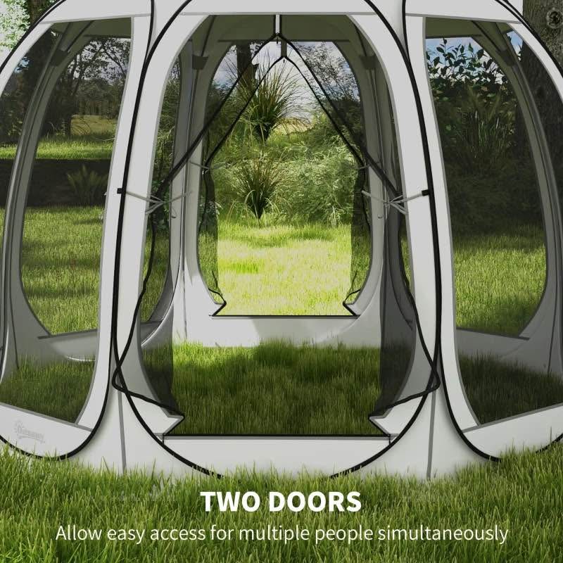 11' x 11.5' Screen Tent, Pop Up Camping Gazebo - photo 2