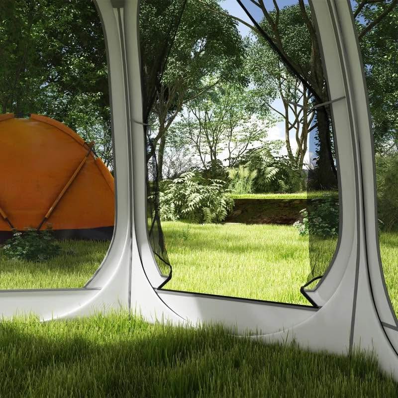 11' x 11.5' Screen Tent, Pop Up Camping Gazebo - photo 4