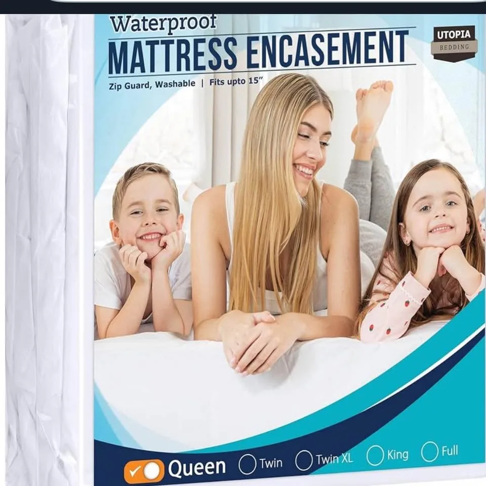 Mattress protector Twin size image indicator(4)