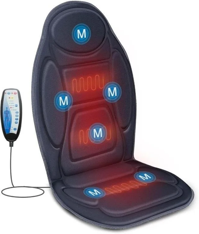 Snailax Vibration Massage Seat Cushion with heat 6 Vi thumbnail