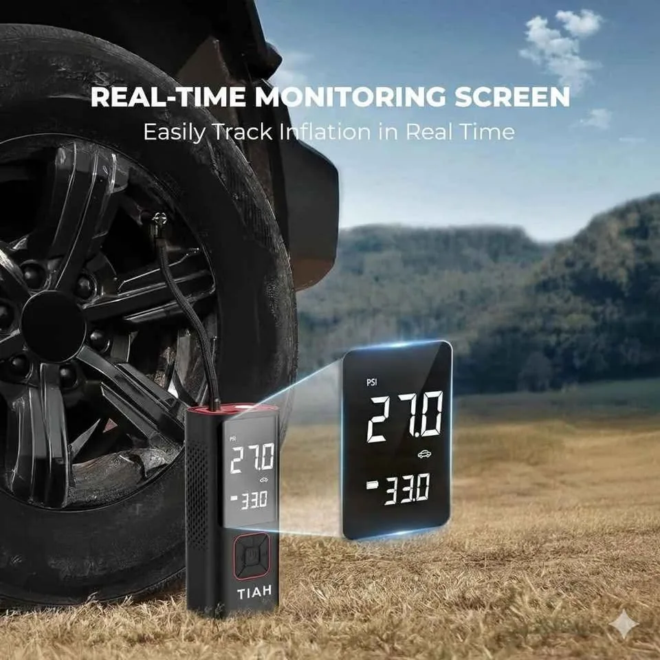 Car Tire Inflator | Air Compressor | Air pump | 150 PSI image indicator(4)