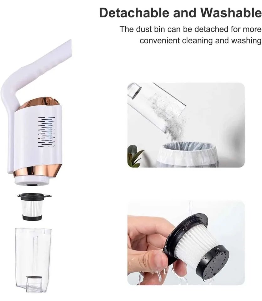 Vacuum Cleaner for Cars and Household, 7 Attachments image indicator(2)