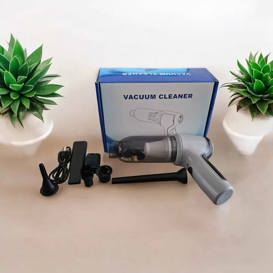 Car Vacuum Cleaner + Air blower, 2 in 1 Cordless 9000PA NEW image indicator(3)