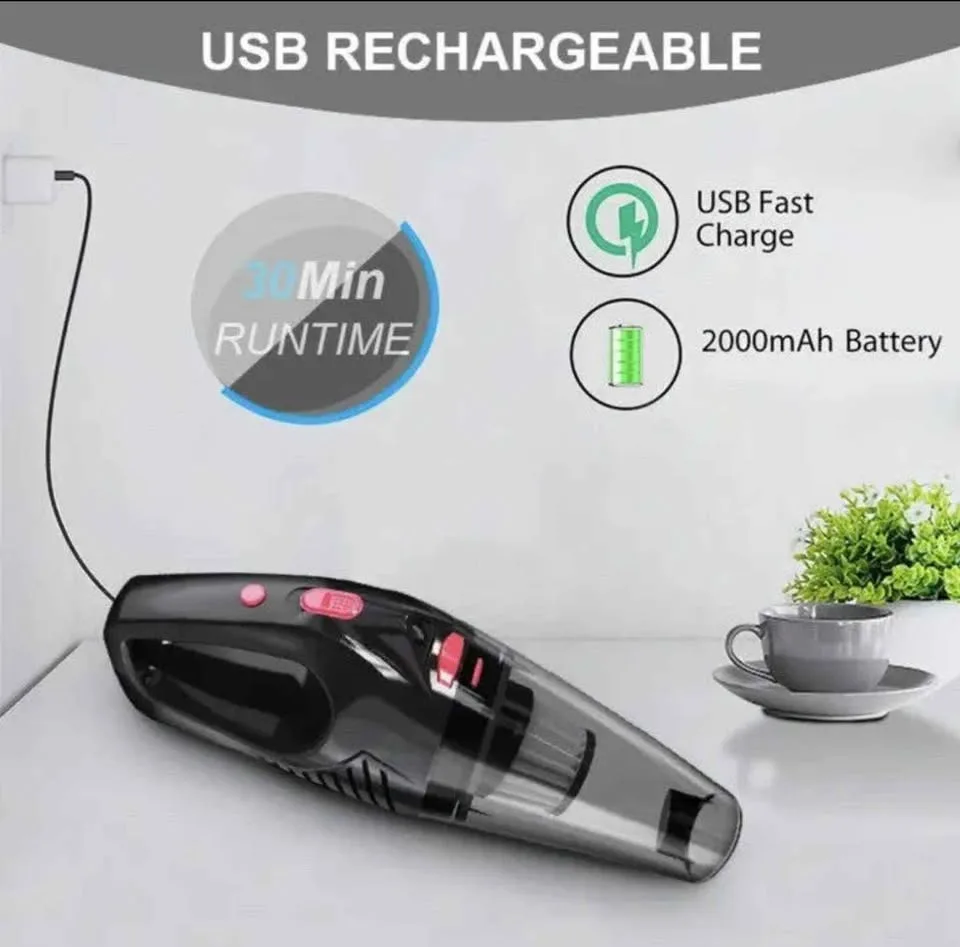 🟢Brand New 9000 PA Powerful Wireless Car Vacuum Cleaner🟢 image indicator(4)