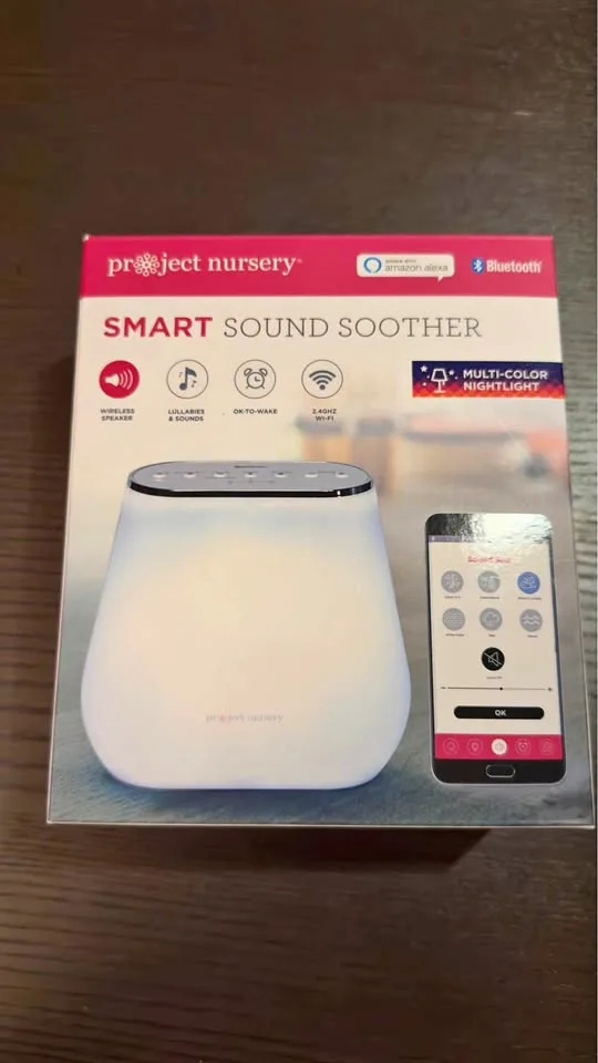Project Nursery Alexa Enabled Smart Sound Soother thumbnail