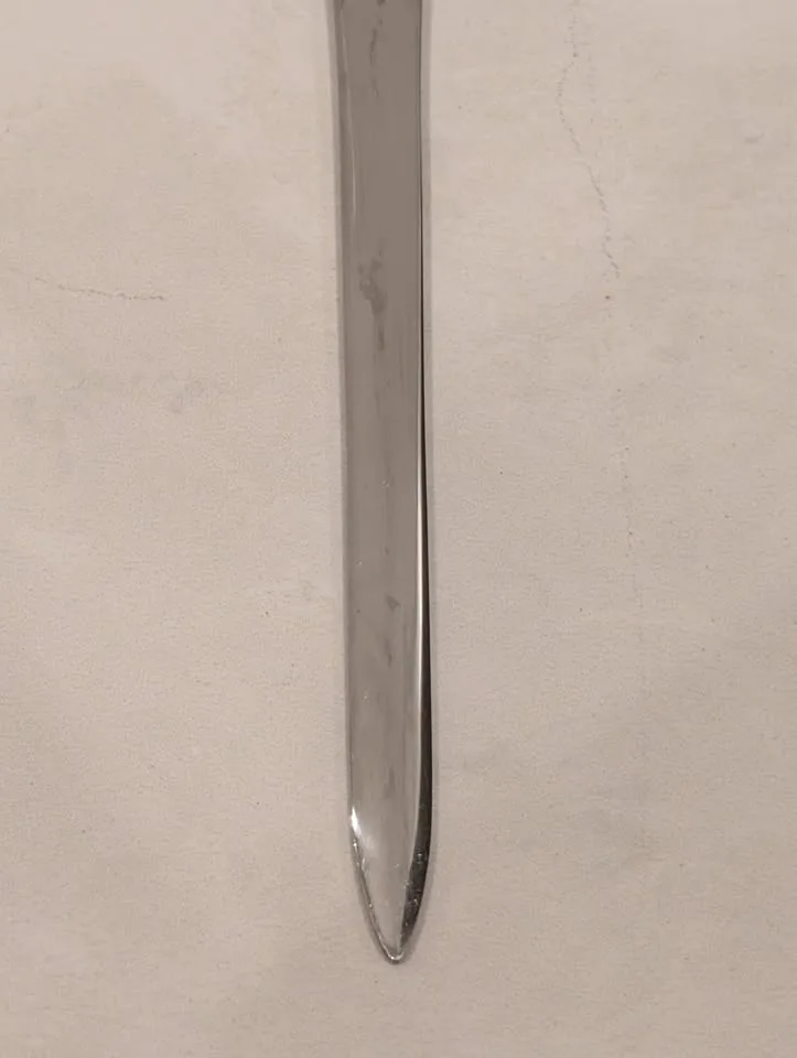 Vintage Ornate Metal Sword Letter Opener image indicator(4)