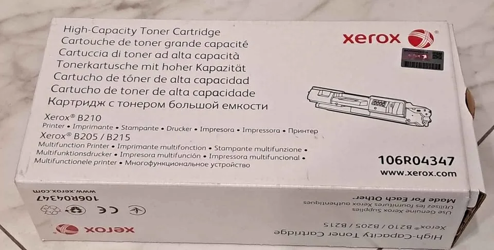 High capacity toner cartridge Xerox b210,b205,b215 thumbnail