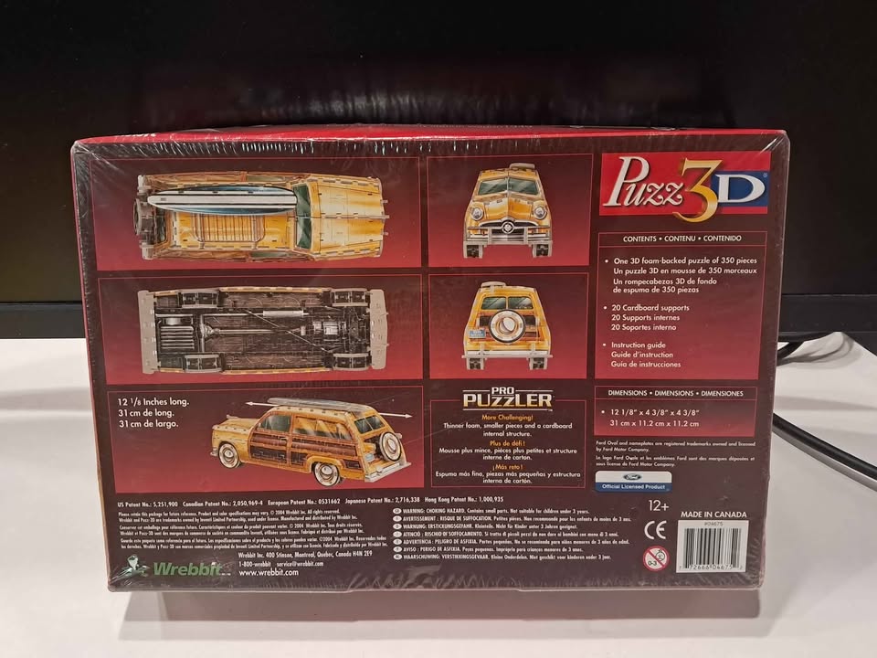 Wrebbit 3D Puzzle - 1949 Ford Custom Woody Wagon - photo 2
