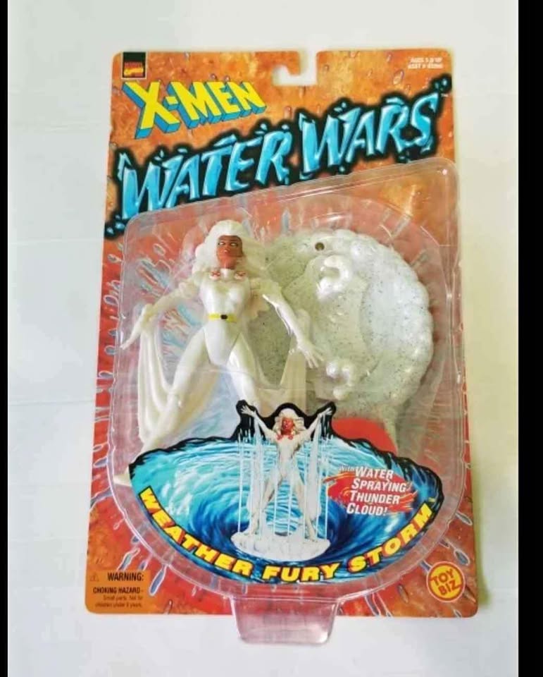 X-men toy biz water wars storm vintage